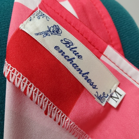 Gingham Dress in Red, Pink and White - Picture 4 of 4